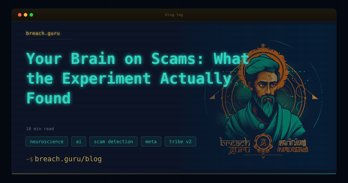 Your Brain on Scams: What the Experiment Actually Found – Geo Joy